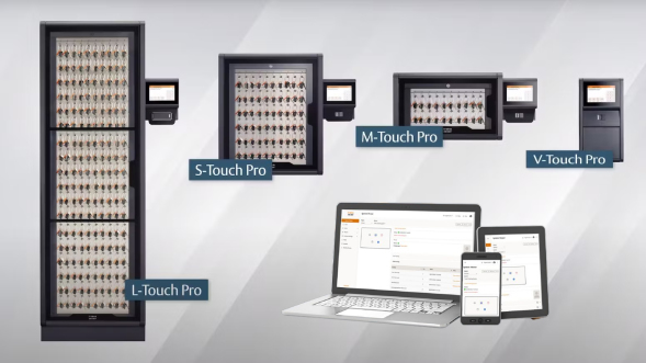 Elektronisch protokollierender Schlüsselschrank