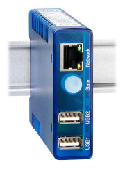Galvanische Trennung mit USB2.0-Extender+Isolator über Netzwerk